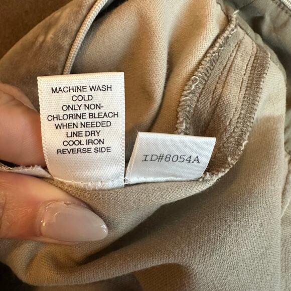 Ann Taylor Tan, Crushed Velour, Flared Leg Pants- 4 - Picture 7 of 12